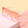 Dollger Square Oversized Sunglasses for Women Men Fashion Big Large