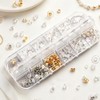 600Pcs Respaldos de Aretes de Silicona Transparente