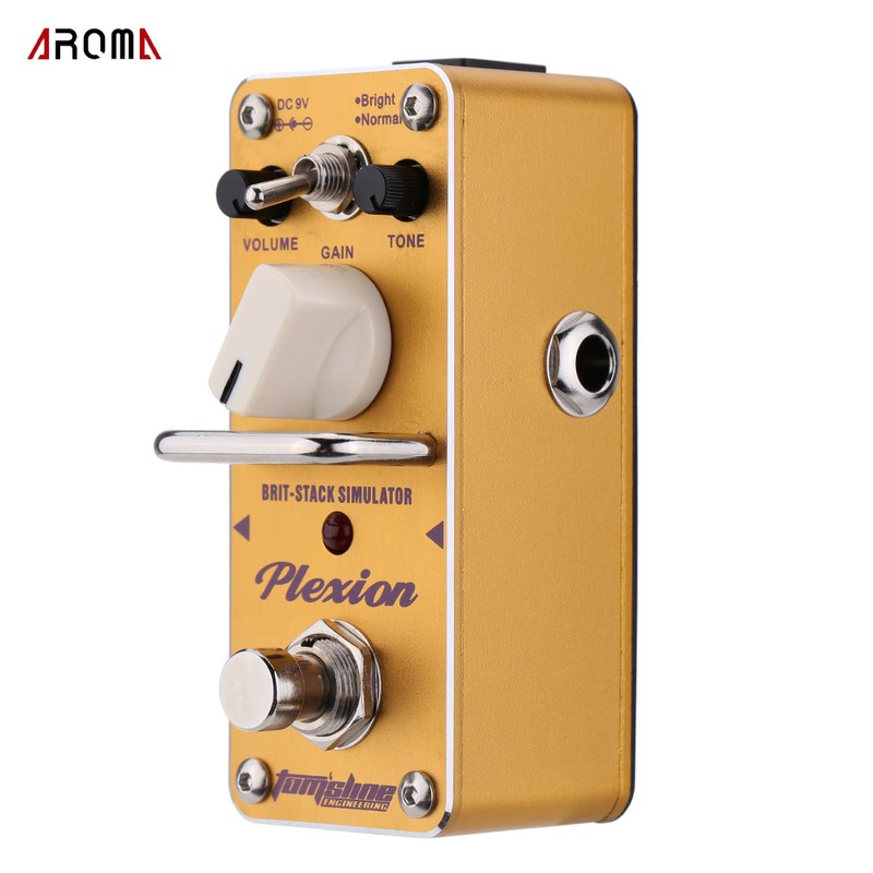 AROMA APN-3 Plexion Brit-stack Simulator Electric Guitar Effect Pedal Mini