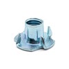 Hippo Hardware M4 (4mm X 8mm) Four Pronged T Nuts