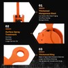 BEAMNOVA 2 Ton 4400 lbs Vertical Plate Lifting Clamp Sheet