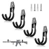 DONGKER 4PCS Gun Hooks,Gun Rack Wall Mount Garage Hooks Heavy