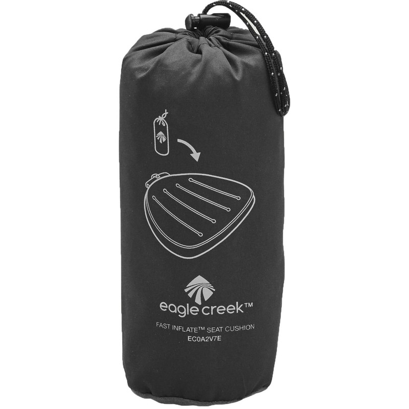 Eagle Creek Fast Inflate Travel Seat Cushion, Blue Sea
