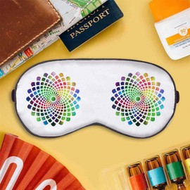 'Colourful Flower' Sleep/Travel Eye Mask (EY00015812)