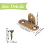 UFURMATE Corner Braces, 8Pcs Right Angle Brackets Corner Brace T-Shaped