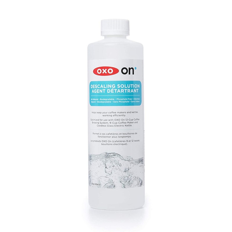 OXO All-Natural Phosphate-Free Descaling Solution, 14 Fl Oz (2 Pack)