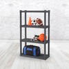 Sterilite 4 Shelf Unit, Heavy Duty and Easy to Assemble