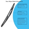 Rear Window Wiper Arm & Blade Replacement for Honda CR-V