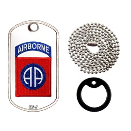 82ND Airborne Division Patch - Necklace - Tag-Z Military Dog Tags