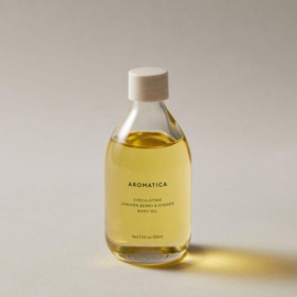 Aromatica [공식] 아로마티카 서큘레이팅 바디오일 주니퍼베리진저 100ml [Aromaatica Circulating Body Oil Juniper Berry Ginger 100ml]