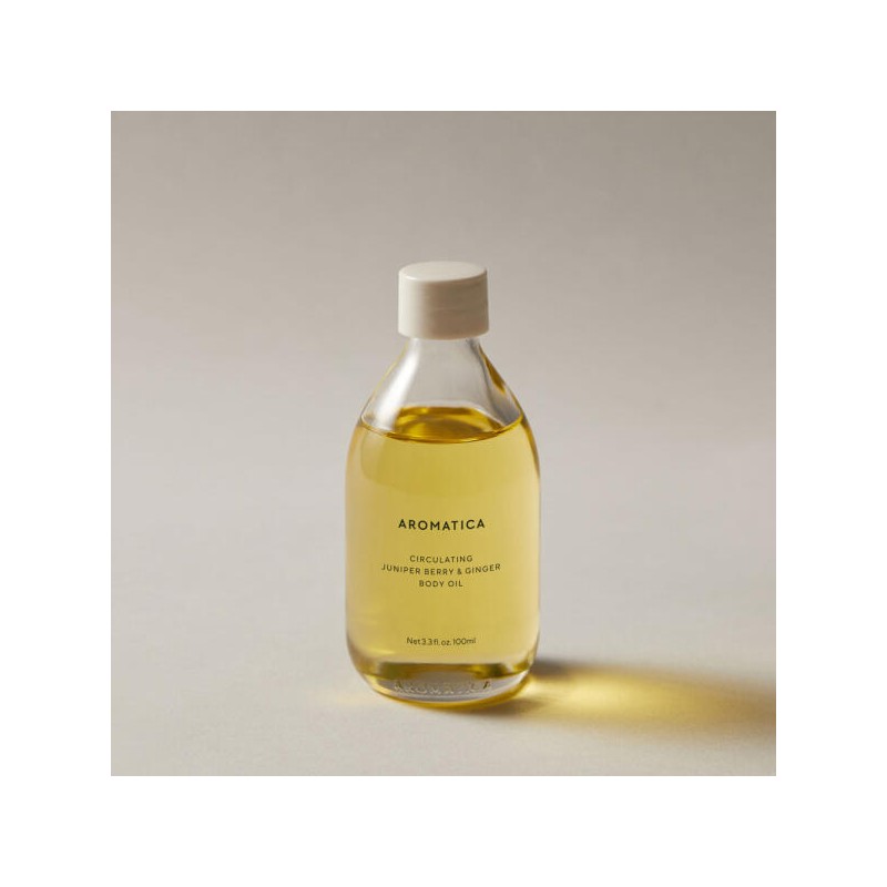 Aromatica [공식] 아로마티카 서큘레이팅 바디오일 주니퍼베리진저 100ml [Aromaatica Circulating Body