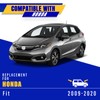3 wipers Replacement for 2009-2020 Honda Fit, Windshield Wiper Blades