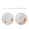 1Pcs Net Curtain Rods Extendable,Ajustable Extension Curtain Poles No Drill