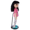 Plymor DSP-70B Black Adjustable Doll Stand, fits 12, 13, 14,