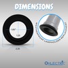 OHLECTRIC External Lampholder Gasket (Pack of 2) Round Weatherproof Gasket