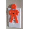 Fleisher's Dude Funny Wall Light Switch Plate Cover Glow In