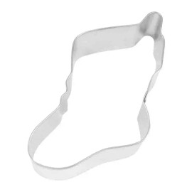 Unbranded Stocking Christmas 5'' Cookie Cutter Metal