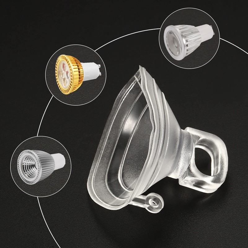 MECCANIXITY Bulb Changers, 35mm 38mm Dia. PVC Suction Cup Light