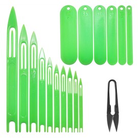 Fishing Netting Needle Repair Kits - Plastic 10 Sizes Fishing Net Shuttle and 6 Sizes Mending Cast Net Tools