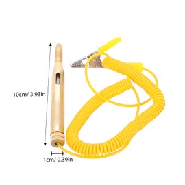 NOLITOY Automotive Circuit Tester Pen Voltage Tester for Car Rv Maintenance Durable Construction Easy to Use Accurate Electrical Testing Tool