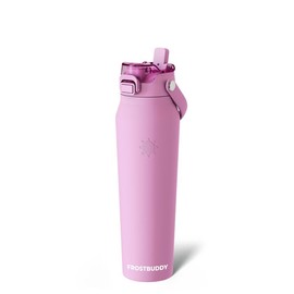 Bottle Buddy | Dual Function lid Water Bottle | Stainless Steel | Double Wall Insulated:_Gumdrop_32