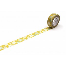 MT SOU SOU Washi Masking Tape 15mm x 7m - Blooming