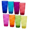 CreativeWare Circus Set de 8, 24 oz, juego de vasos,