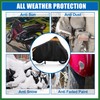 Motoforti Motorcycle Cover Motorbike Full Cover Outdoor Waterproof Scooter Cover