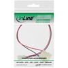 InLine® 0.3m 12V to 7V Fan Adapter Cable