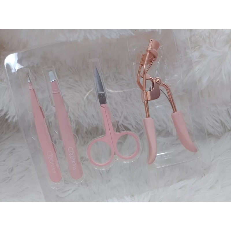Beauty Creations - Kit De Cejas Y Pestañas Rosa Pastel