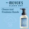 Mrs. Meyer's Foaming Hand Soap, Biodegradable Formula, Rain Water, 10