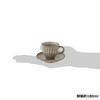 Marui MR-3-4384 Shigaraki Ware Loofah Cup & Saucer, Capacity Approx.