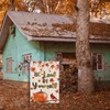 Fall Garden Flag Inspiring Pumpkins Seasonal Aumtumn Welcome Flags for