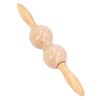 Wooden Meridian Massager Roll Stick Back Waist Neck Shoulder Spine