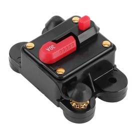 Car o System, Circuit Breaker 12V-24V DC Fuse Holder Automatic Car Boat Stereo Protection 30A 78x51x38mm (A(30A))