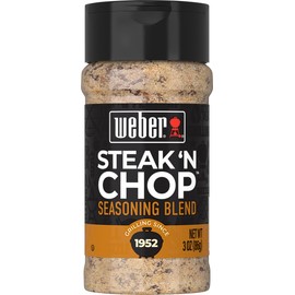 Weber Steak 'N Chop Seasoning, 3 Ounce Shaker