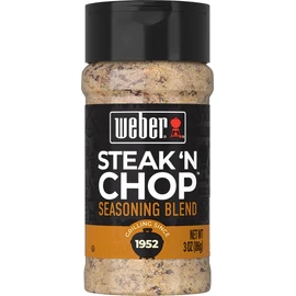 Weber Steak 'N Chop Seasoning, 3 Ounce Shaker