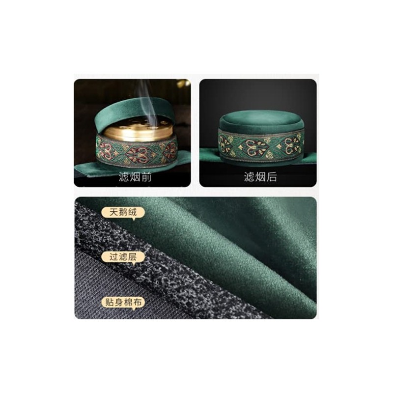 Premium 7 Years 60:1 54 Rolls Sticks Moxa Burner Copper