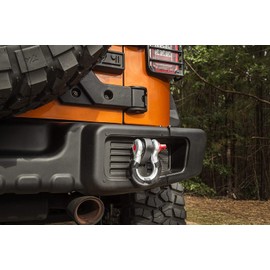 Rugged Ridge | D-Ring Shackle Isolator Kit, Black Pair, 7/8 inch | 11235.40