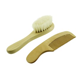 FOMIYES Wooden Comb Brush Set Scalp Massage Toys for Boys and Girls Bath Brush Comb for Shower Bathing Gentle Massage