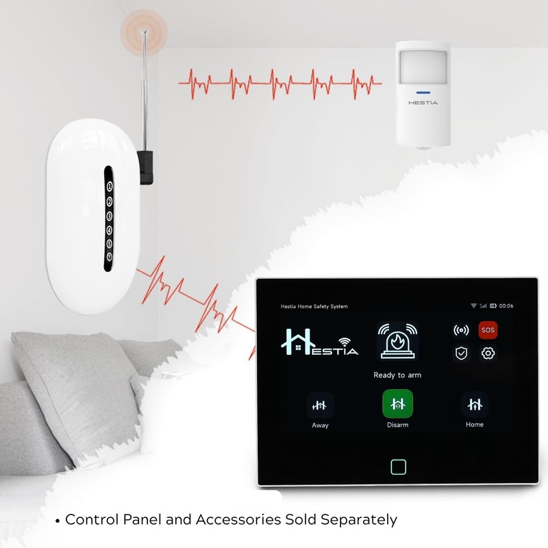 HESTIA Signal Extender for Hestia System, SAFE-TECH Wifi Extender Smart