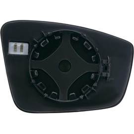 EAP Driver Side Mirror Glass Compatible with VW Jetta 2011-2018, Beetle 2012-2018, Passat 2013-2015, Heated 5C6857521J 5C6857521A 5C6857521H 561857521 561857521A VW1324114