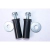 Top Fixing Toilet Seat Fittings 1 x Pair. Non Slip.