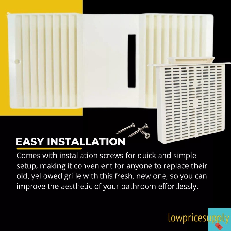 Filter Tekquest / Rush Hampton CA-90 Exhaust Fan Louver with