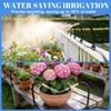 80FT Drip Irrigation Kit, 8mm Hose with 20 Brass 360°
