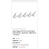 Peter Pepper Products Coat Rack Wall Mounted - 5 Hooks