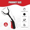 Short Grabber Reacher Tool, Small Trash Picker Upper Tongs, Mini