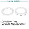 ACROPIX 72.6 to 57.1 mm Hub Centric Rings Silver Tone