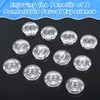 Dreyoo 4 Pack Faucet Index Buttons, Compatible with Gerber 94-445