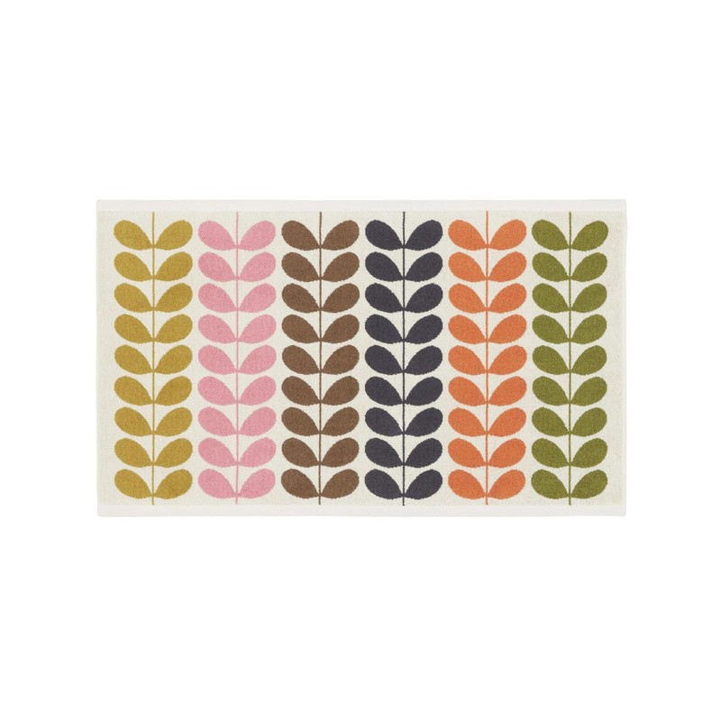 Retro Bath Mat 50x90cm by Orla Kiely in Multi Stem,